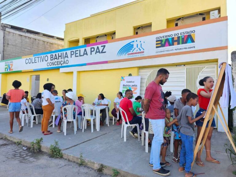 Coletivos Bahia pela Paz: 5 mil famílias atendidas e 12 mil serviços prestados