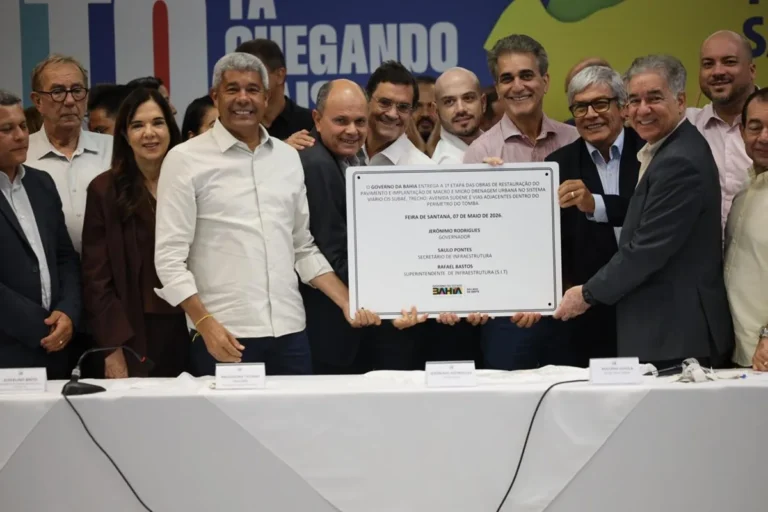Jerônimo Rodrigues Lança Obra de R$ 20 Milhões e Anuncia Avanços no Centro Industrial de Feira de Sa