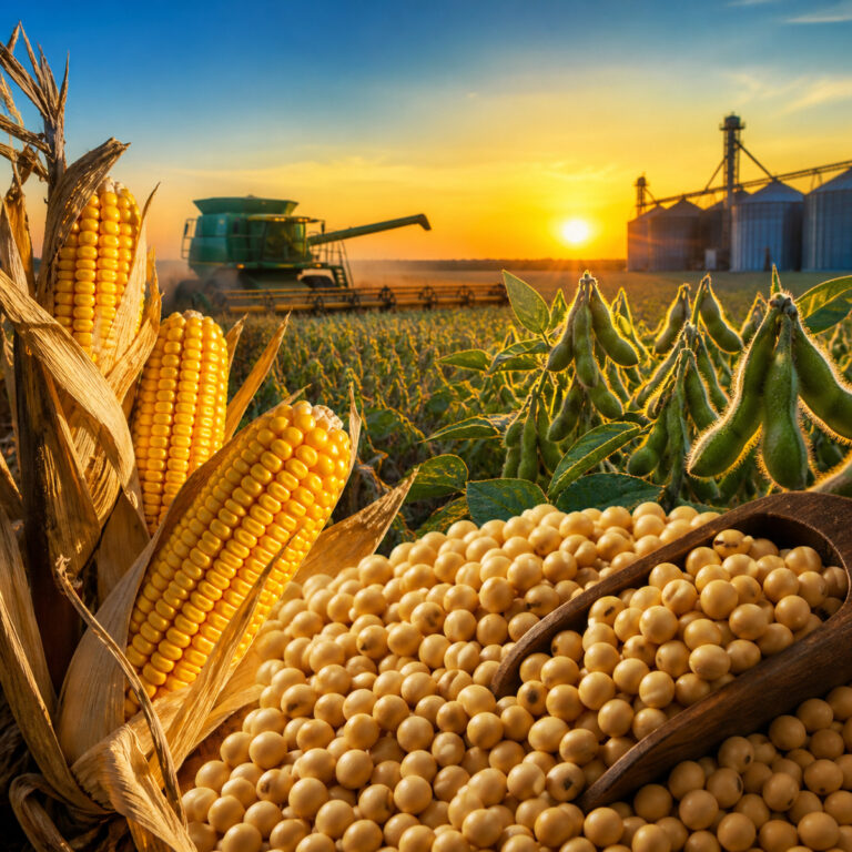 Produção Agrícola Alcança Níveis Históricos: Safra de Soja e Milho em Alta Impulsionam o Agronegócio