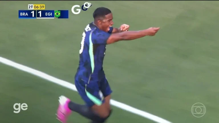 Endrick Brilha e Abala Planos de Ancelotti no Último Amistoso do Brasil