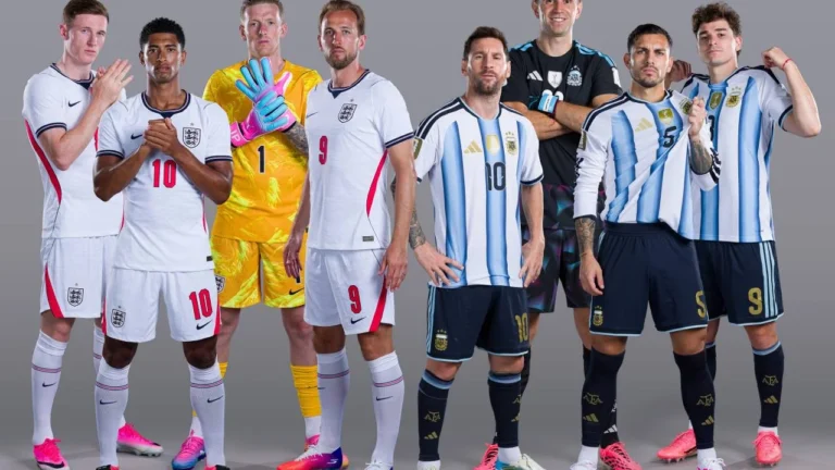 Inglaterra x Argentina: Escalações Oficiais para a Semifinal da Copa do Mundo Inglaterra x Argentina: Escalações Oficiais para a Semifinal da Copa do Mundo