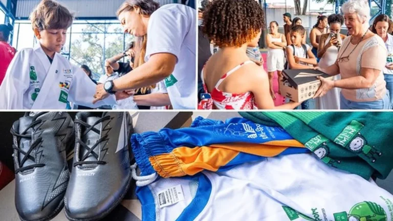 Projeto Multi Esportes amplia atendimento e entrega uniformes para mais de 250 crianças em Camaçari Projeto Multi Esportes amplia atendimento e entrega uniformes para mais de 250 crianças em Camaçari
