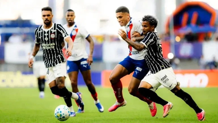 Corinthians Empata com Bahia na Fonte Nova e Complica Situação no Brasileirão